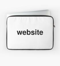 website Laptop Sleeve