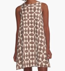 Bisque Blanket A-Line Dress