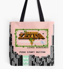 Legend of Zelda: Start Screen Tote Bag