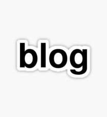 blog Sticker