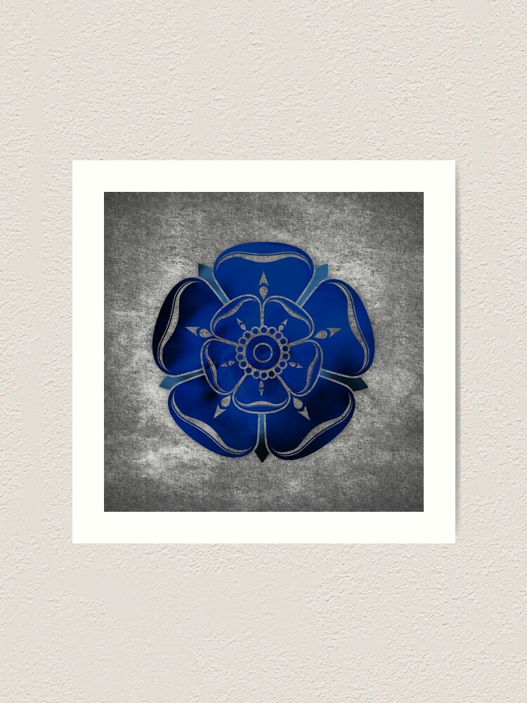 Alternate view of Blue Rose Art Print