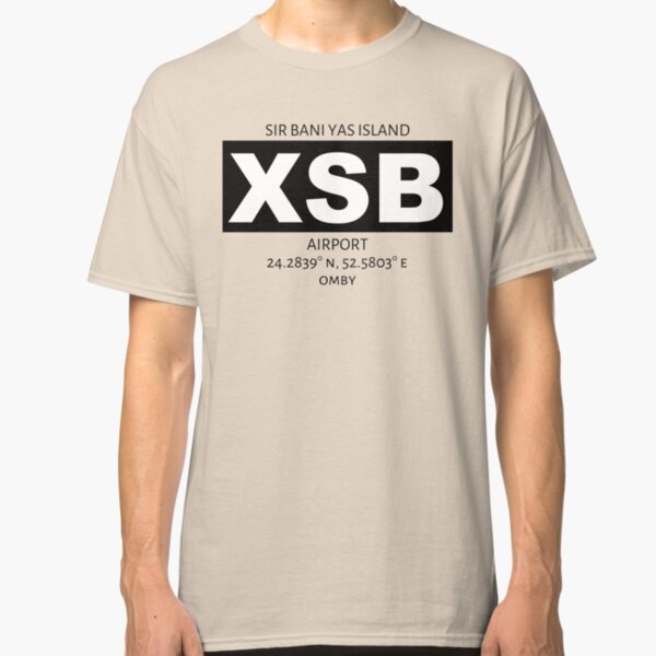 Sir Bani Yas Island Airport XSB Classic T-Shirt