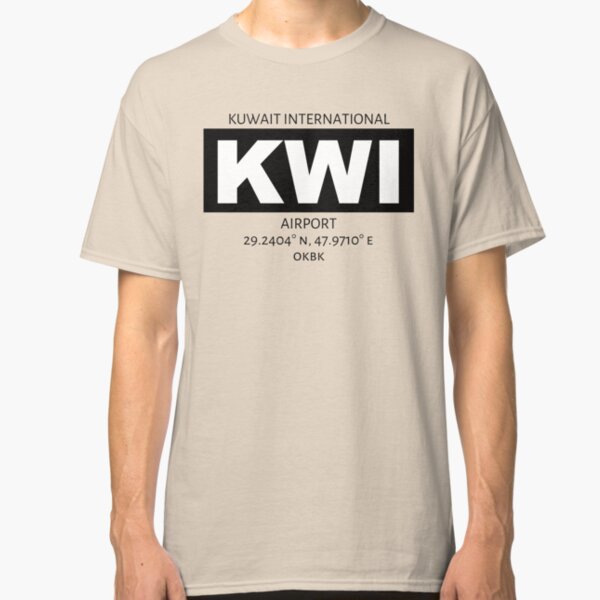Kuwait International Airport KWI Classic T-Shirt