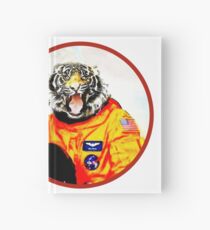 Astronaut Tiger Hardcover Journal