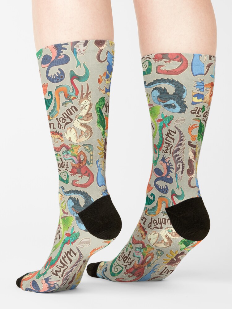 Alternate view of Mini dragon compendium Socks