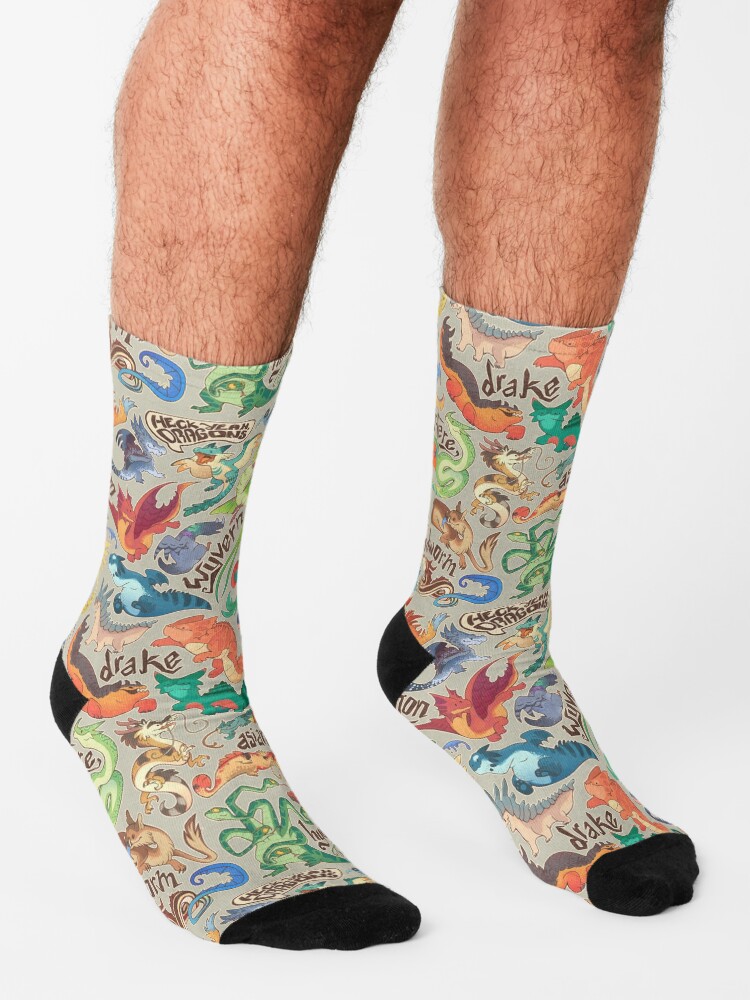Alternate view of Mini dragon compendium Socks