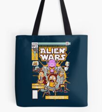 Alien Wars Tote Bag