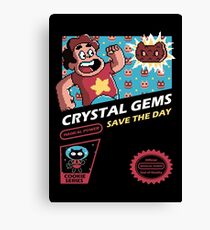 Crystal Gems Canvas Print