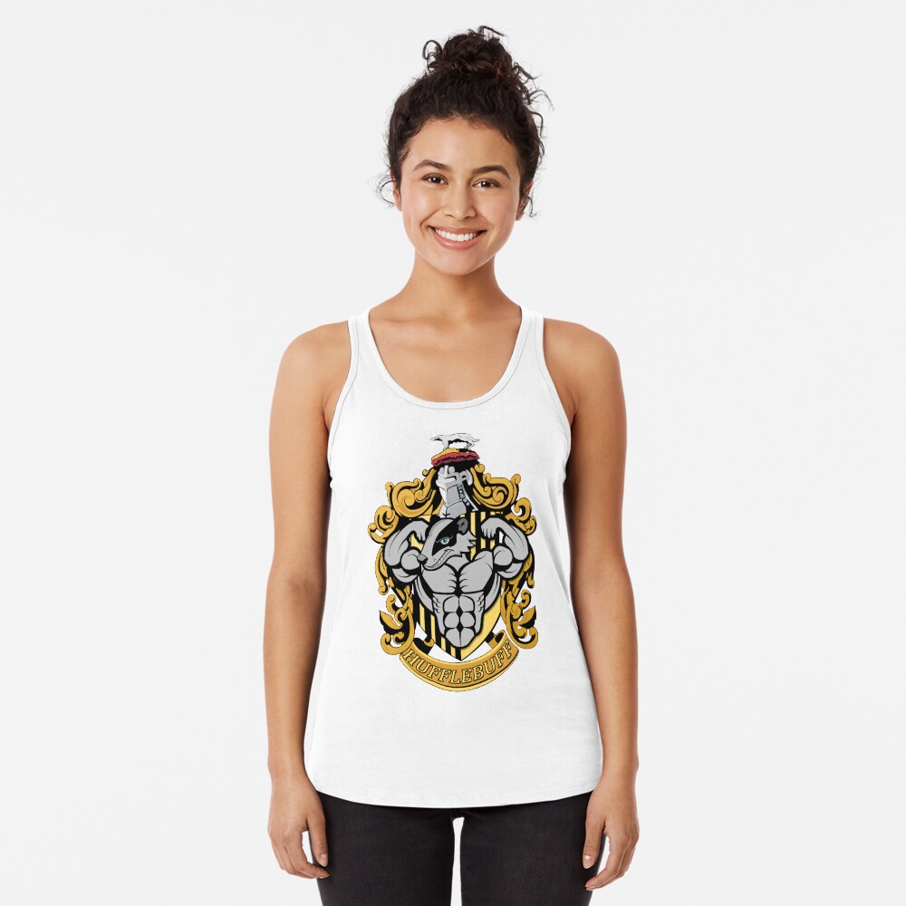 HuffleBUFF Racerback Tank Top