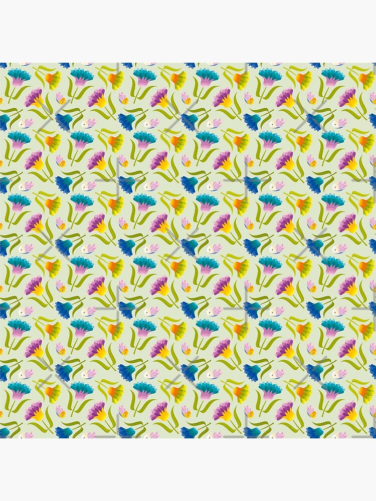 Beautiful Floral Pattern by rusanovska