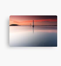 Dawn at Port Melbourne #1 Canvas Print