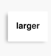 larger Metal Print