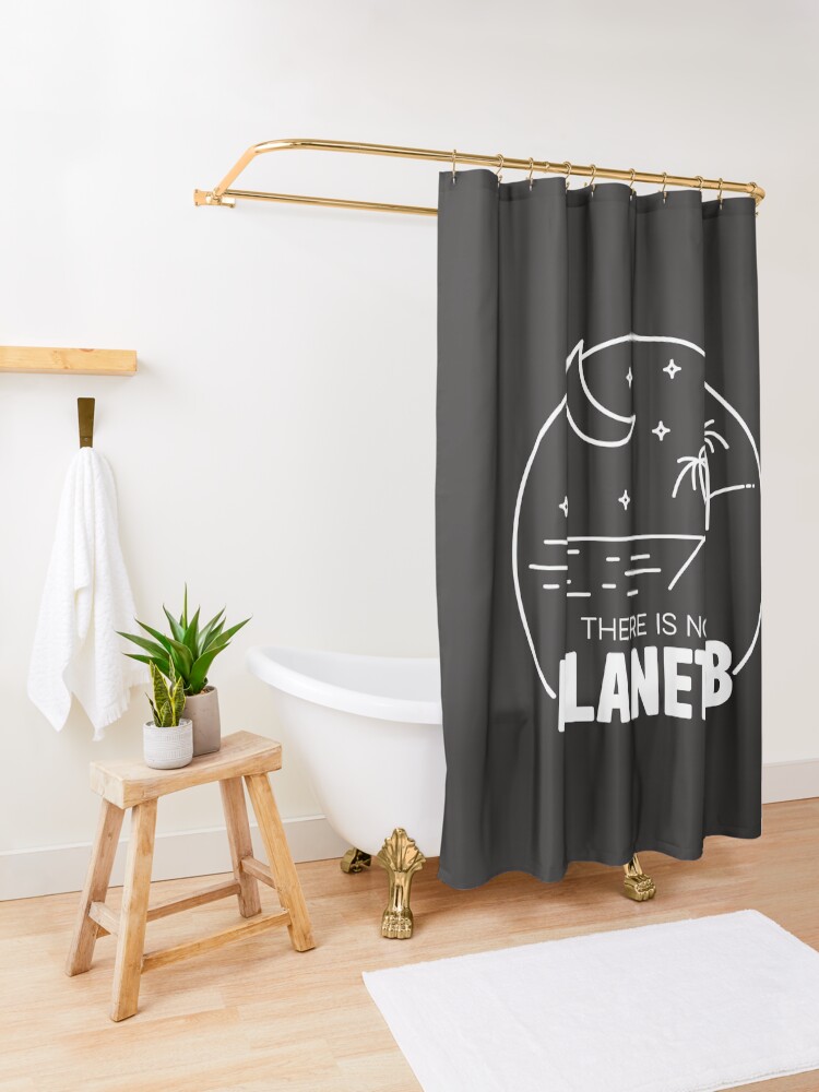 Alternate view of No Plan B - Off White Shower Curtain