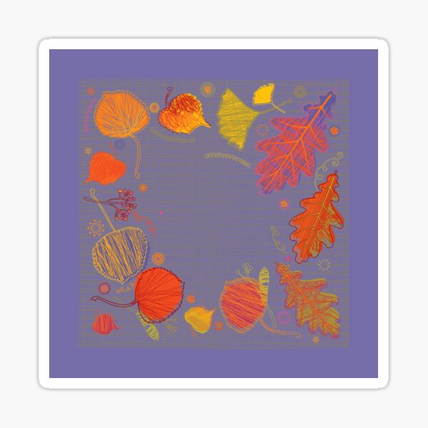Beautiful Autumn Glossy Sticker