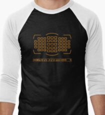 Photographer camera viewfinder Men's Baseball ¾ T-Shirt