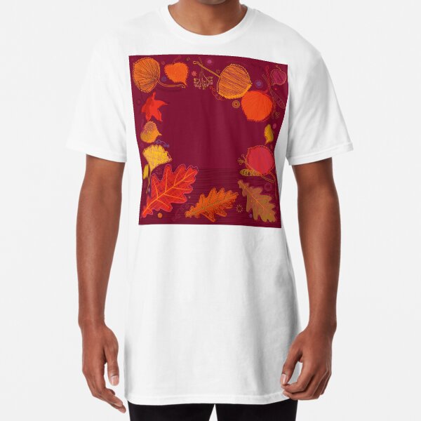 Autumn Leaves Long T-Shirt