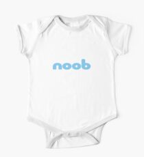 Computer Nerd - noob - Baby Boy Jumpsuit Onesie T-Shirt One Piece - Short Sleeve