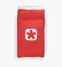 Choose the color of your clan (plain white) Duvet Cover