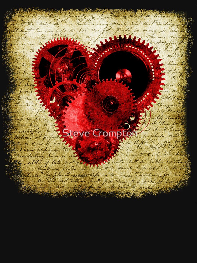 Vintage Steampunk Heart by SC001