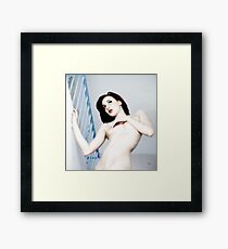 The Sensuous of Waiting Framed Print
