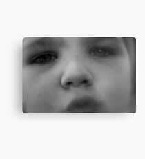 Mr D and a Pout Metal Print