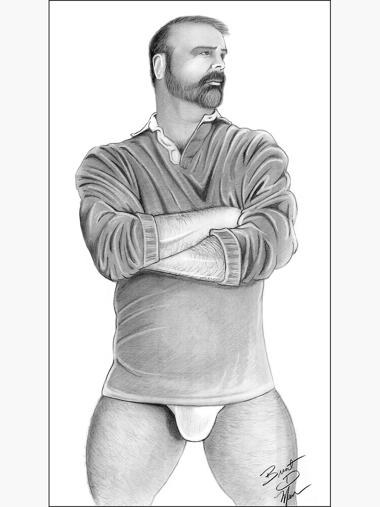 Hot Guy Next Door Greeting Card By Mrcubpdx Redbubble