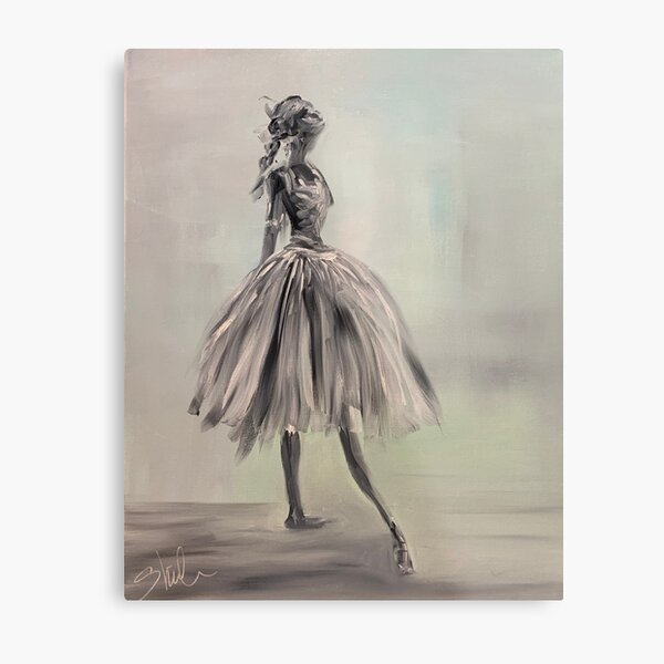 Bella Ballerina Metal Print
