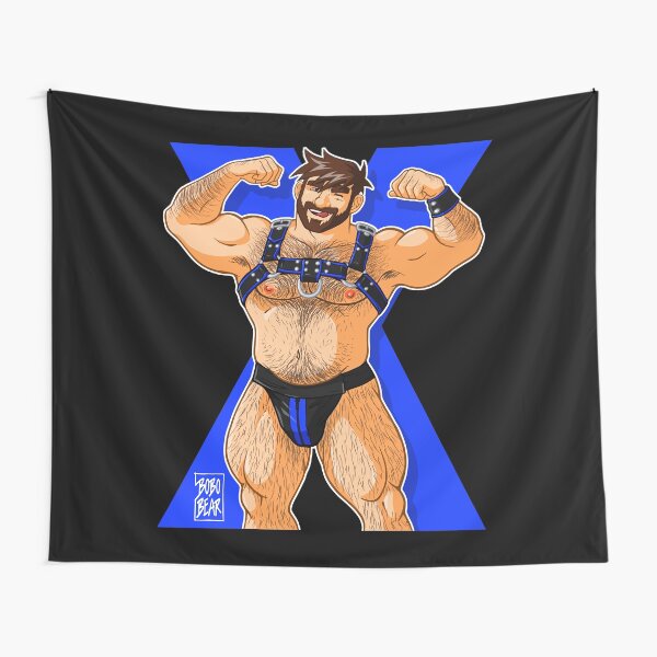 ADAM LIKES HARNESS - BLUE Tapestry