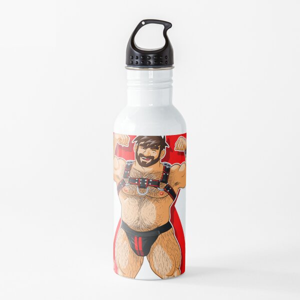 ADAM LIKES HARNESS - RED Water Bottle