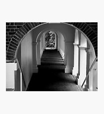 The Secret Passageway - B&W ^ Photographic Print