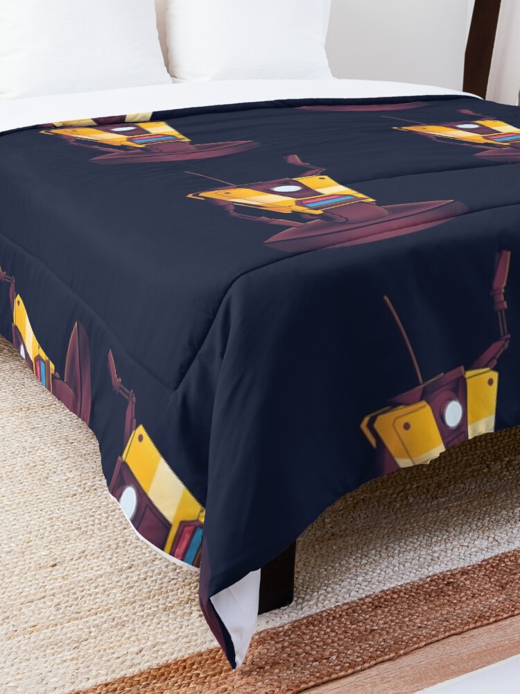 Alternate view of Waving Claptrap! Comforter
