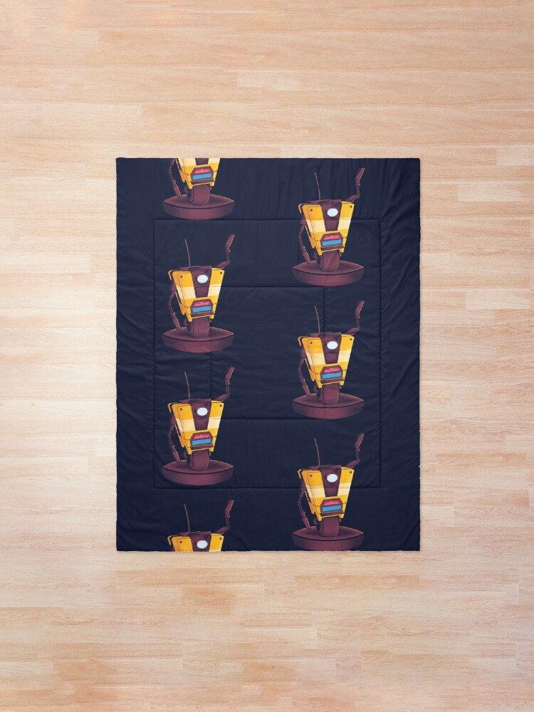 Alternate view of Waving Claptrap! Comforter