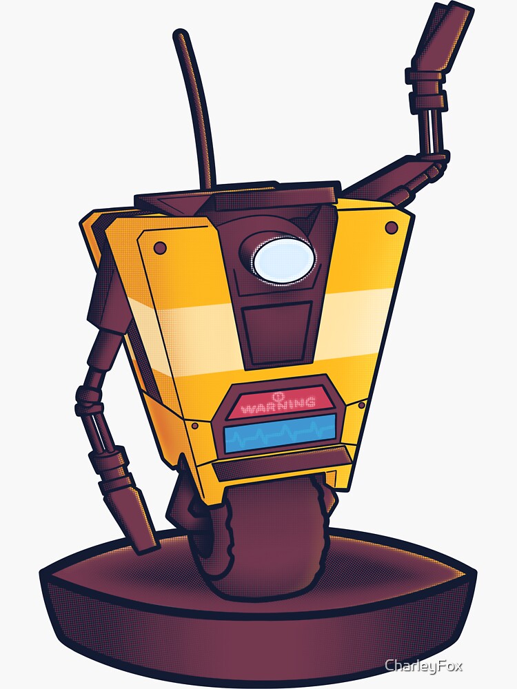Waving Claptrap! by CharleyFox