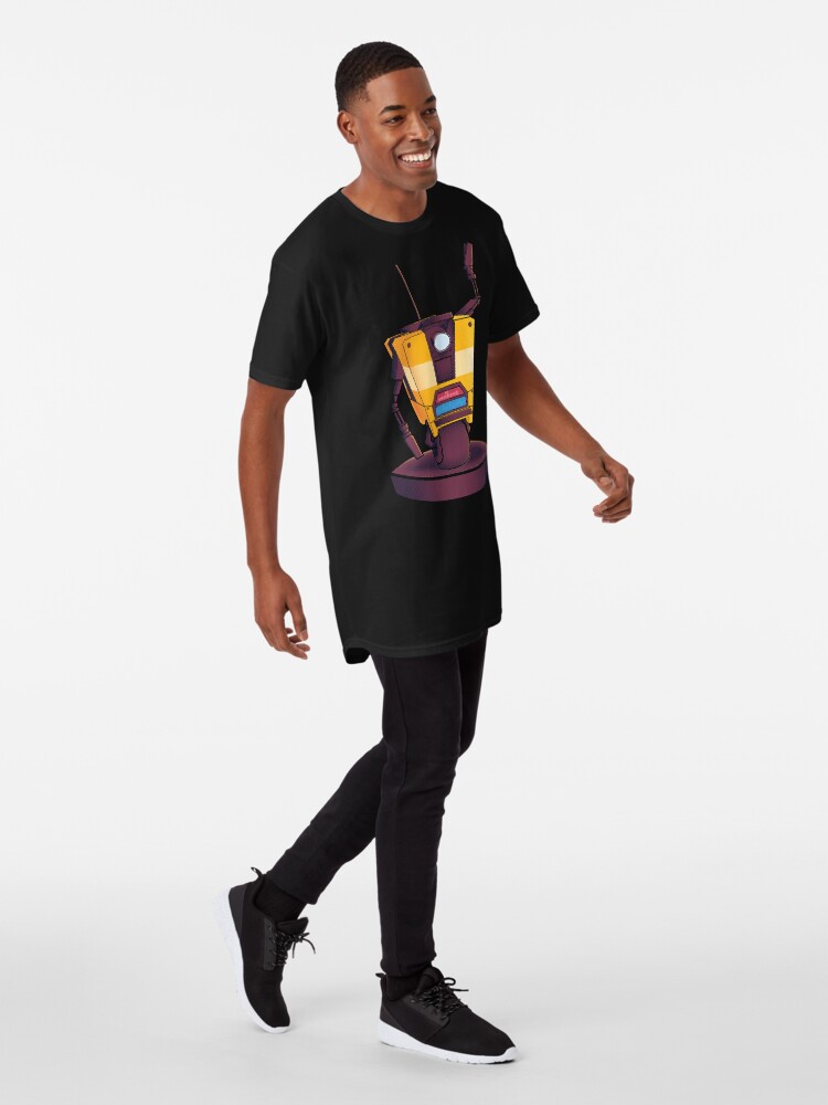Alternate view of Waving Claptrap! Long T-Shirt