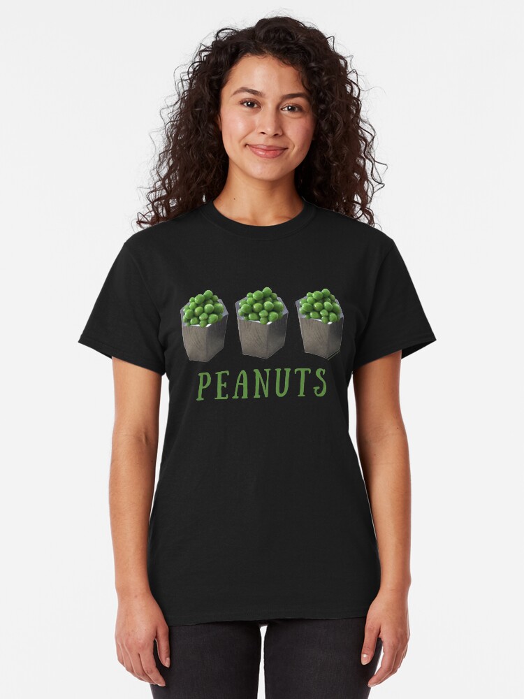 Alternate view of Peanuts - Peas and Nuts Classic T-Shirt
