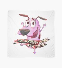 Have Courage and Be Kind - Courage the Cowardly Dog Fanart Scarf