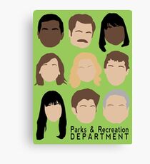 Parks Team Canvas Print