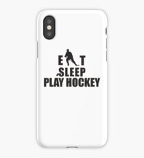 Eat Sleep Play Hockey iPhone Case