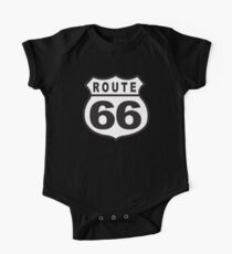 Route 66 Retro Short Sleeve Baby One-Piece