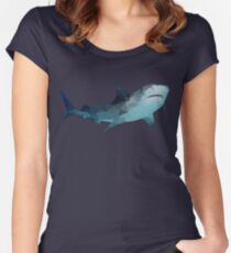 Shark Women's Fitted Scoop T-Shirt