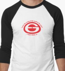 Saving the world Men's Baseball ¾ T-Shirt