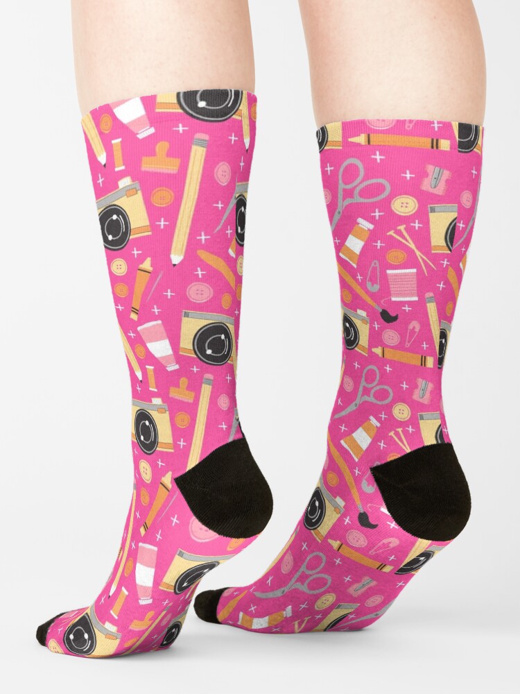 Alternate view of Just Keep Creating Socks