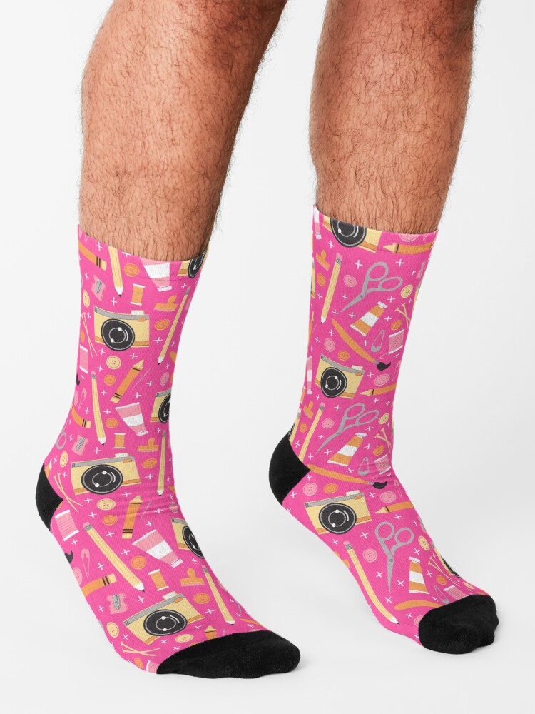 Alternate view of Just Keep Creating Socks