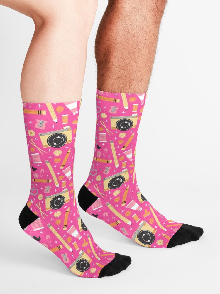 Alternate view of Just Keep Creating Socks