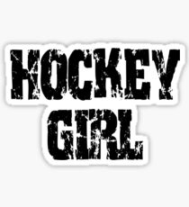 Hockey Girl Sticker