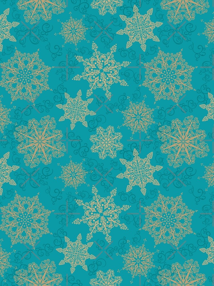 Golden Snowflakes by rusanovska