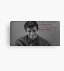 Psycho (1960) Canvas Print