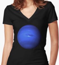 Neptune Women's Fitted V-Neck T-Shirt