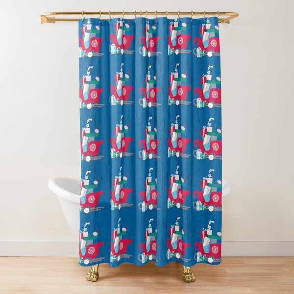Happy Holidays! Shower Curtain