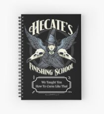 Hecate's Finishing School Spiral Notebook